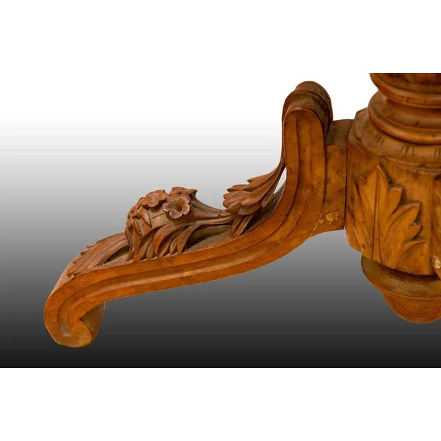 Black Forest Table with Eagle, 1890s For Sale - Image 4 of 7