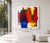 2020s "Calm of Harmony" Abstract Acrylic Painting by Parscha Mirghawameddin For Sale - Image 6 of 18