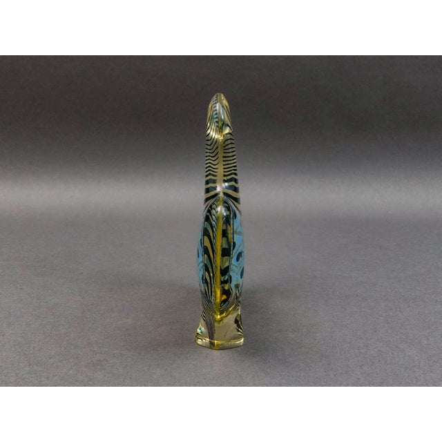 Abraham Palatnik Mid 20th Century Abraham Palatnik Brazil Lucite Acrylic Op Art Alpaca Llama Zebra Horse Figurine For Sale - Image 4 of 8