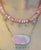 Rhodochrosite Rondelle Fringe Necklace With Pink Spinel, Emeralds & 14k Gold For Sale - Image 12 of 12
