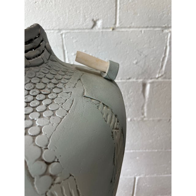 Ceramic Monumental Gail Markiewicz Hand Built Sculptural Ceramic Vessel, Signed For Sale - Image 7 of 11