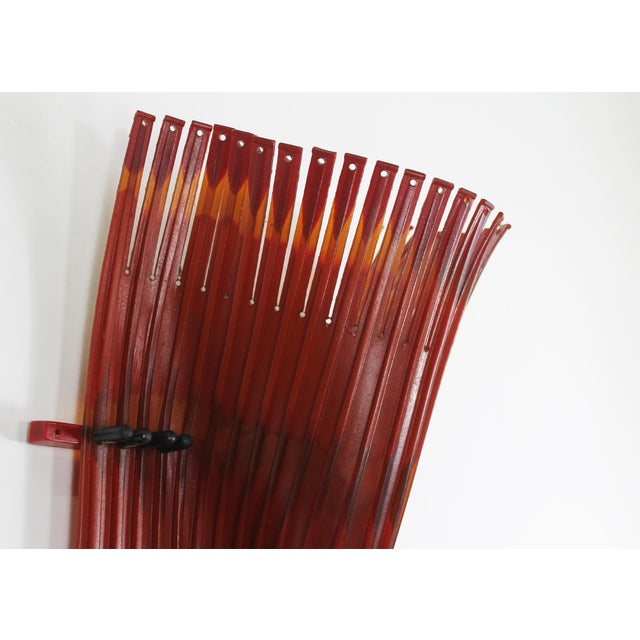 2000 - 2009 Alda Wall Lamp in Rubber and Steel Rod by Gaetano Pesce For Sale - Image 5 of 12