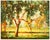 André Vignoles, French Post Impressionist Oil Painting Andre Vignoles Wooded Landscape For Sale - Image 11 of 11
