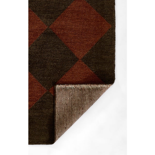 Contemporary Momeni Willow Copper Hand Woven Area Rug 6'3" X 9' For Sale - Image 3 of 8