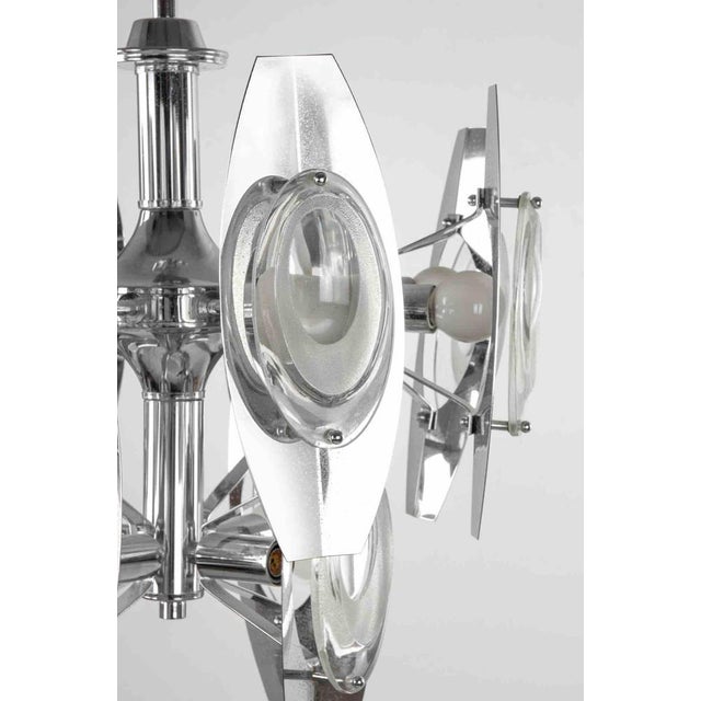 Chandelier Lamp by Oscar Torlasco for Stilkronen, 1960s For Sale - Image 3 of 6