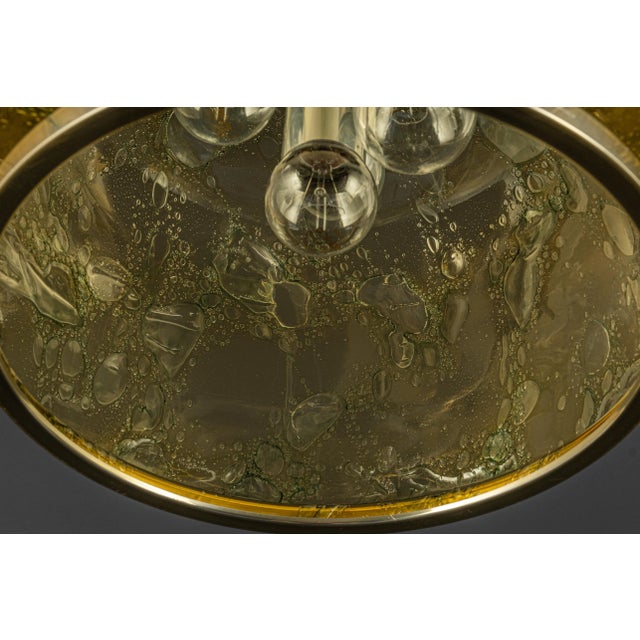 Large Murano Pendant Light by Doria, Germany, 1970s For Sale - Image 16 of 17