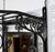 Wrought Iron Luggage Rack with Mirror, 1960s For Sale - Image 14 of 18