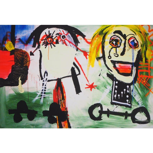 Paul KOSTABI (1962) Two Children with Toy Cars Original color giclée print Signed in pencil Limited edition of 75 (this is...