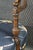 Early 20th Century 2 Antique English Sheraton Regency Style Mahogany Inlaid Floral Silk Arm Chairs For Sale - Image 5 of 18
