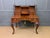 Flame Mahogany Writing Desk, 1860s For Sale - Image 9 of 18