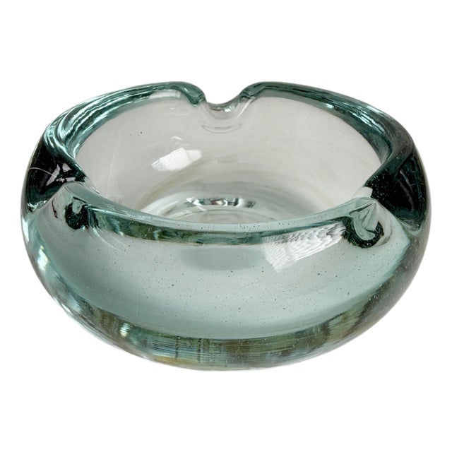 1950's Italian Pale Blue Cigar Ashtray For Sale