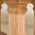 Tan French Neoclassical Revival Oak + Pink Granite Top Desk, 1940s For Sale - Image 8 of 11
