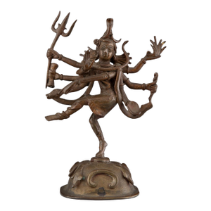 1950s Lord Shiva Nataraja Asian Bronze