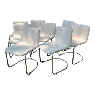 1960s Saporiti Italia Dining Room Chairs- Set of 8 For Sale