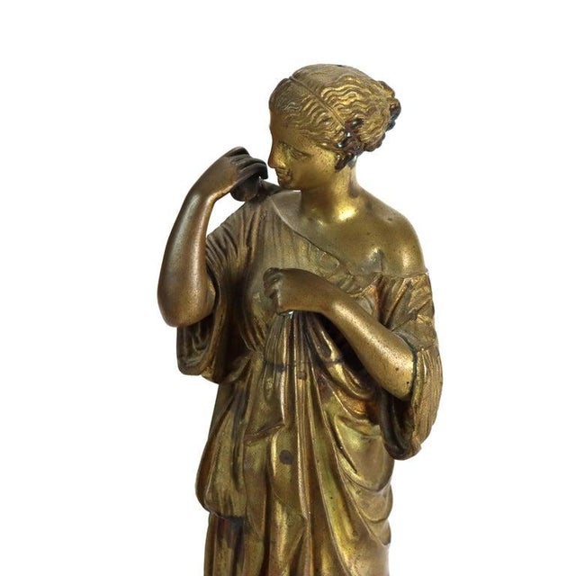 Antique Barbedienne Classical Grand Tour Bronze Sculpture of Diana C1890 For Sale - Image 13 of 13