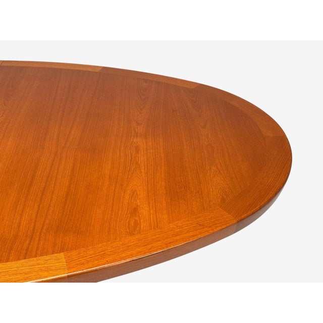 Brown Skovby Møbelfabrik, Danish Modern, Teak, Expandable Dining Table, Denmark, 1960s For Sale - Image 8 of 12