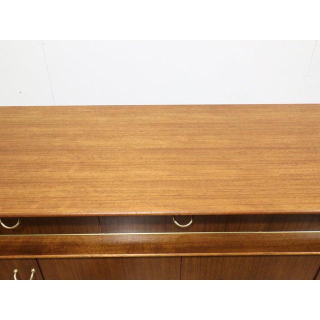 Mid Century Modern Vintage G Plan Afromosia Credenza Sideboard For Sale - Image 12 of 15