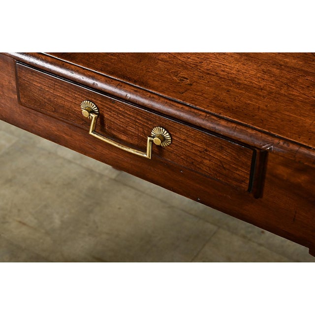 French 19th Century Walnut Desk-Side Table For Sale In Baton Rouge - Image 6 of 12