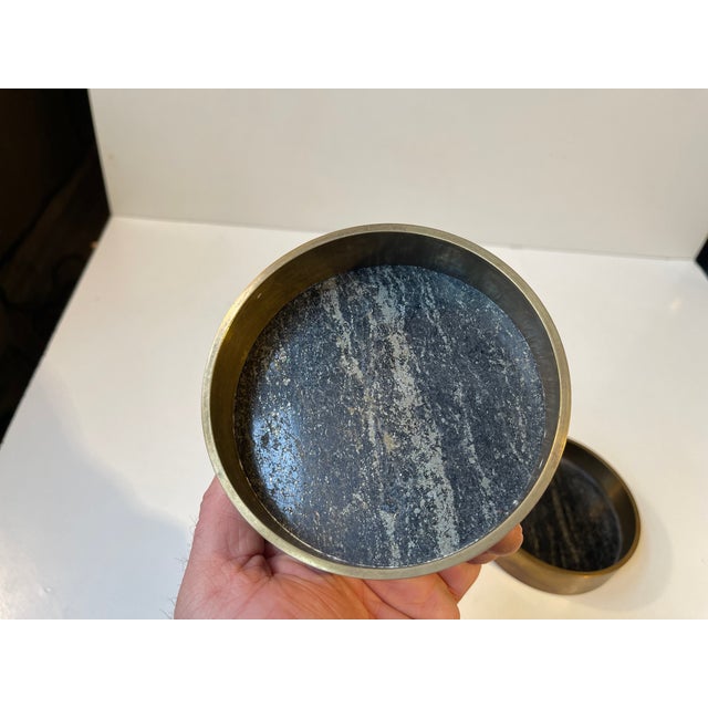 Mid-Century Natural Stone Wine and Drink Coasters from Saulo, Norway, 1960s, Set of 4 For Sale - Image 9 of 10