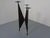 1960s Brutalist German Iron Candleholder, 1960s For Sale - Image 5 of 14