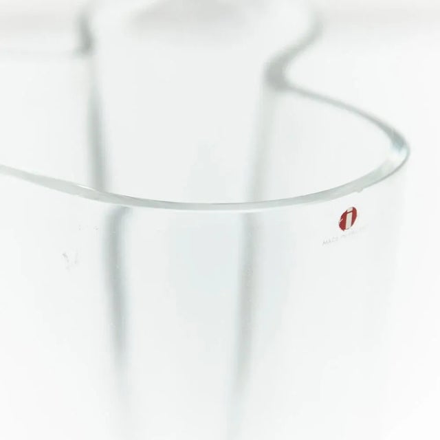 Glass Savoy Bowl by Alvar Aalto for Artek, 1960s For Sale - Image 9 of 10