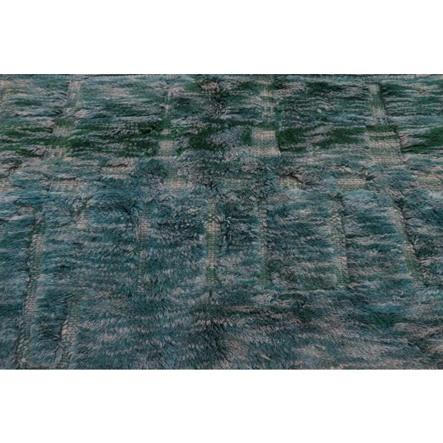 Berber Tribes of Morocco Earthy Abstract Moroccan Rug - 05'07 X 07'09 For Sale - Image 4 of 9