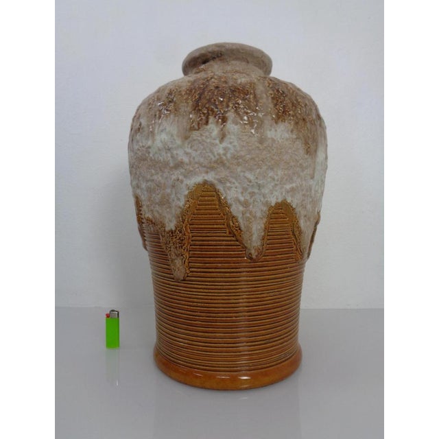 Large Lava Ceramic Model 650/45 Vase from Dümler & Breiden, Germany, 1970s For Sale - Image 6 of 18