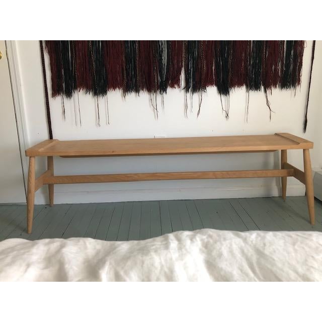 European Oak Bench/Banquette by Pinch Design of London | Chairish