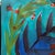 Contemporary Contemporary Painting on Archival Paper by Cassandra Auker,”Jungle Atmosphere” For Sale - Image 3 of 5