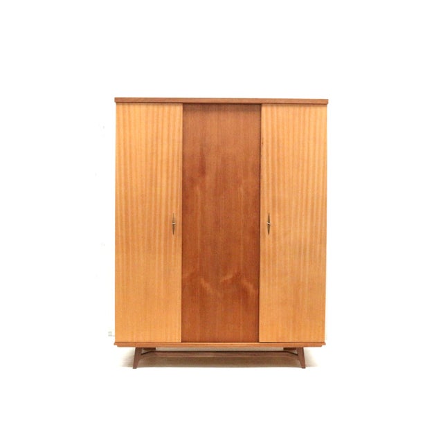 Vintage 3-Door Wardrobe, 1960s For Sale - Image 9 of 9