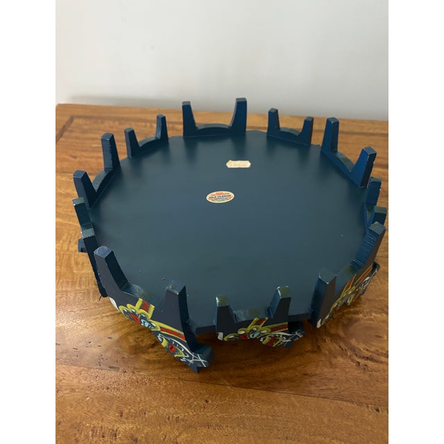 Midcentury Nils Olsson Dala Horse Tray Stand For Sale - Image 6 of 8