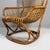 Set of Mid-Century Modern Italian Rattan B4 Armchair and Ottoman from Tito Agnoli, 1950s For Sale - Image 12 of 18