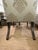 Pair of Modern Damask Dessin Fournir Arm Chairs For Sale - Image 10 of 10
