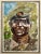 2020s Giclee Fine Art Print Watercolor “Army Chaplain in South Sudan” For Sale - Image 5 of 6