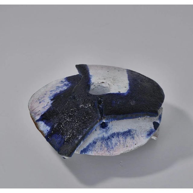 Danish Modern Stoneware Abstract Sculpture by Ole Bjørn Krüger, 1960s For Sale - Image 6 of 11