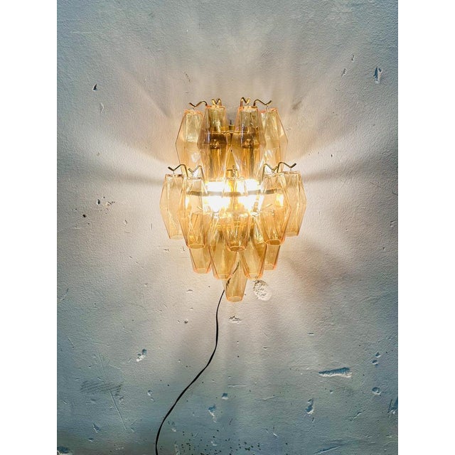 Murano Wall Lights, 1970s, Set of 2 For Sale - Image 9 of 12