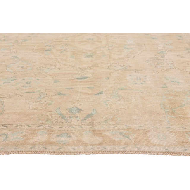 Contemporary Vintage Turkish Oushak Rug, 05'08 X 08'10 For Sale - Image 3 of 10