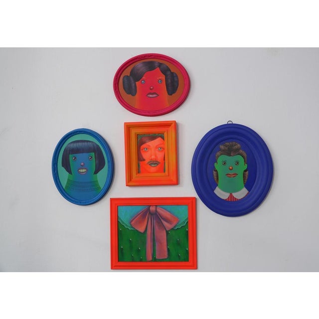 Natasha Lelenco, Ancestor Clone #12, Acrylic Painting, 2024 For Sale - Image 10 of 11