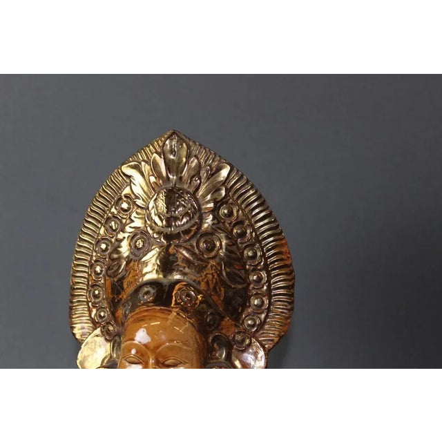 Ceramic Bust of a Balinese Dancer, 1930 For Sale - Image 10 of 13