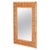 Large French Riviera Rectangular Mirror in Bamboo and Woven Rattan, 1970s For Sale - Image 12 of 12