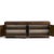 Wood Harvey Probber Mid Century Mahogany and Brass Credenza For Sale - Image 7 of 11