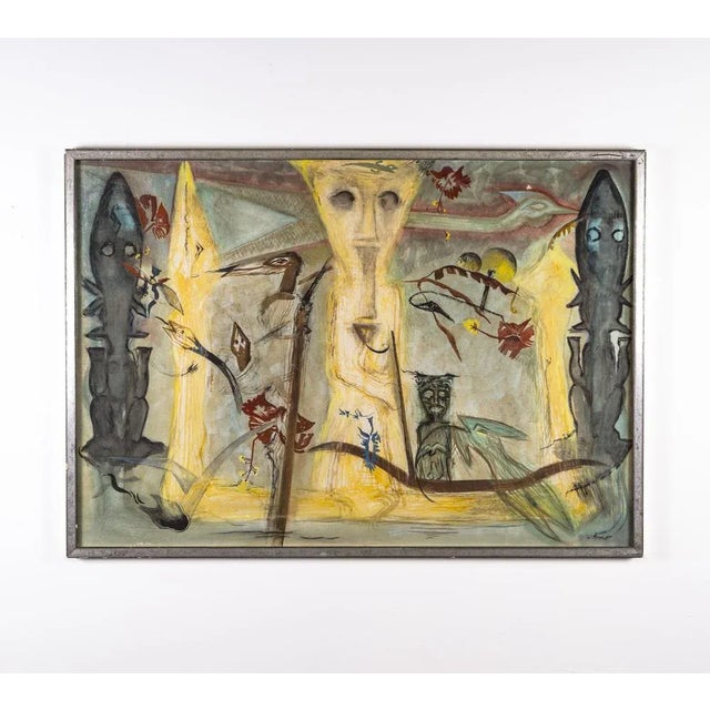 Wolfgang Thesen, Nr. 6, 1985, Mixed Media on Paper For Sale - Image 9 of 9