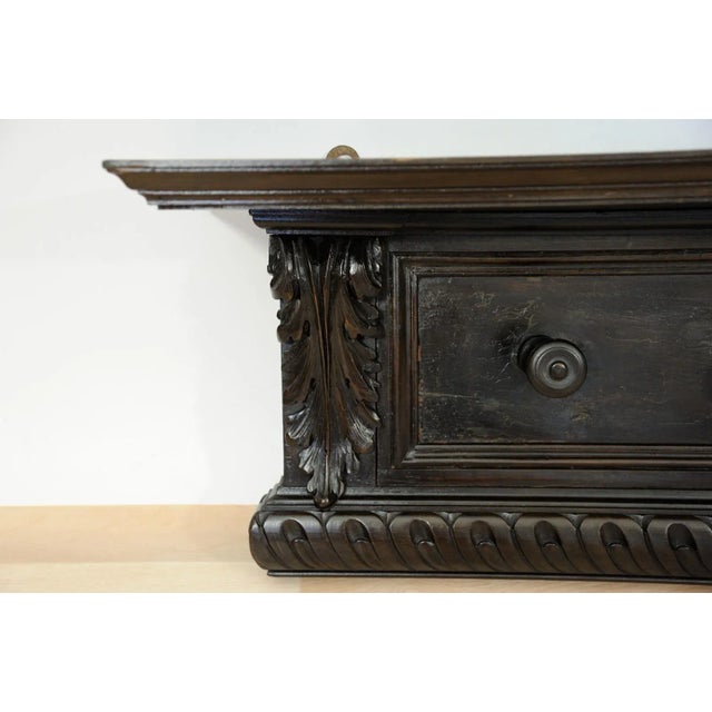 Antique Hat Hooks with Shelf For Sale - Image 3 of 6