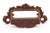 Pair of Antique 3.5 In. Victorian Iron Apothecary Bin Pulls For Sale - Image 4 of 5