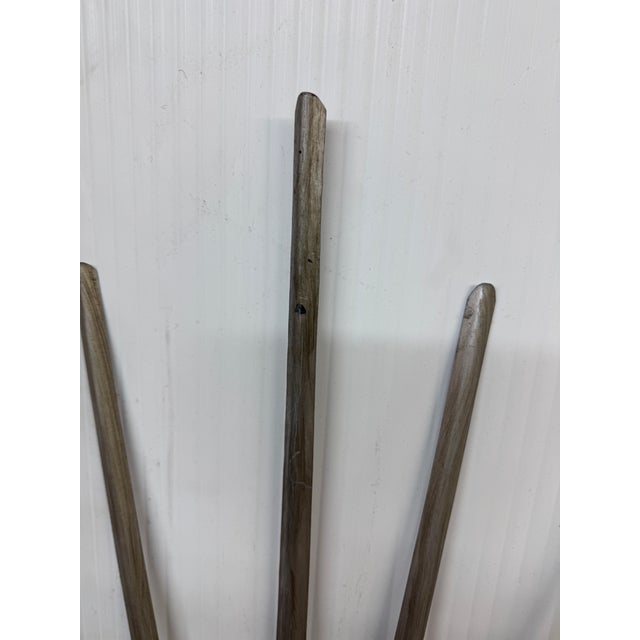 Late 20th Century Convex Starburst Wall Mirror, Oversized For Sale - Image 5 of 12