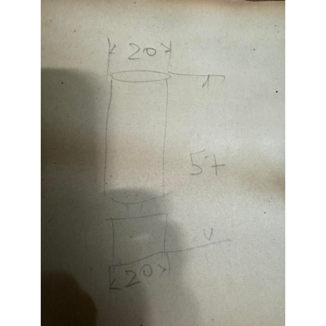 Vintage Ceramic Lamp from Accolay, 1970 For Sale - Image 9 of 10