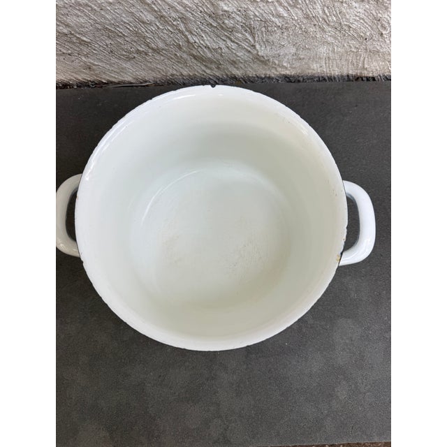 1960s Kaj Franck Finel Arabia Finland Enamel Pot Mushrooms Esteri Tomula Danish Modern For Sale - Image 10 of 14