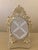Vintage Gold & Jade Gemstone Oval Picture Frame For Sale - Image 9 of 9