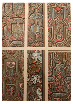 A. Alessio, Decorative Objects, Chromolithograph, Early 20th Century