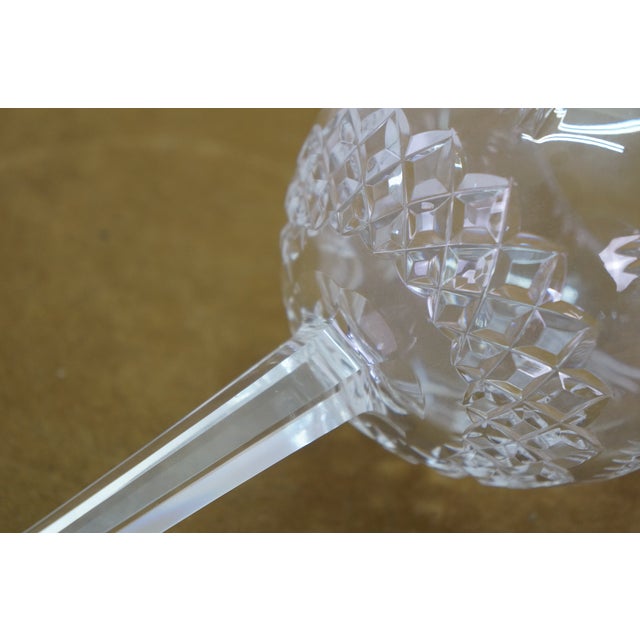 Transparent Late 20th Century 6 Waterford Crystal Millennium Series Balloon Toasting Wine Goblets Glasses 8" For Sale - Image 8 of 17